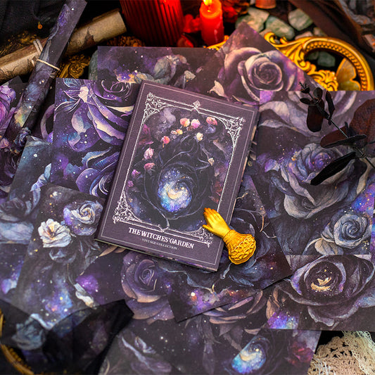 50PCS The Witches' Garden Scrapbook Paper