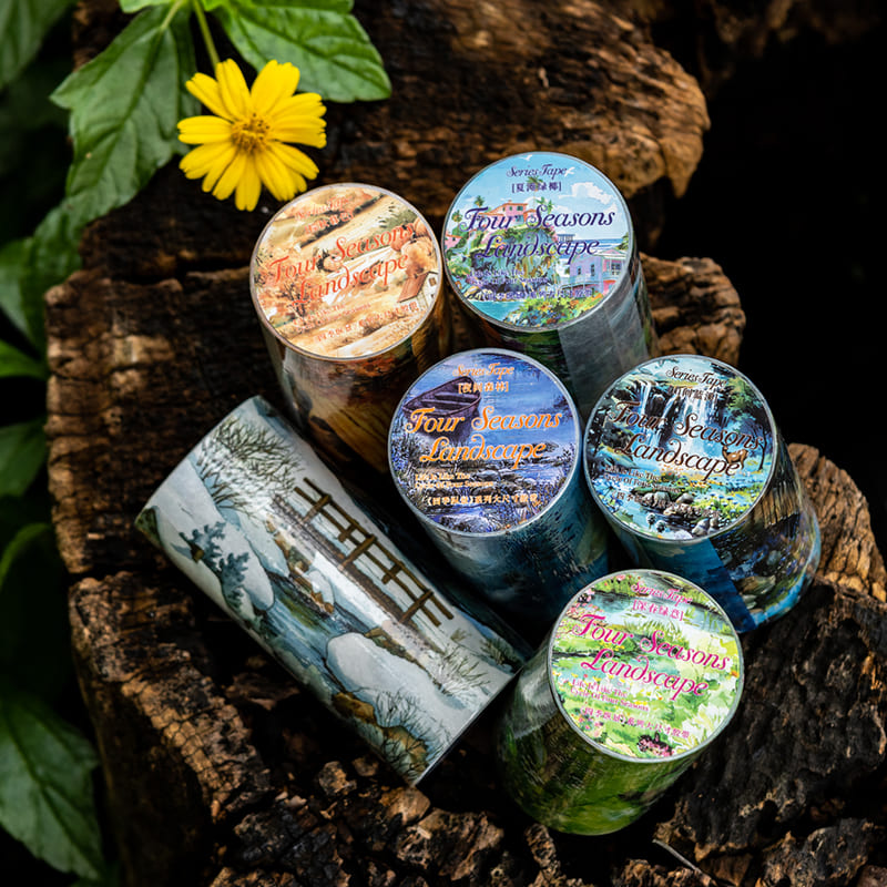 Four Seasons Series Large Washi Tape