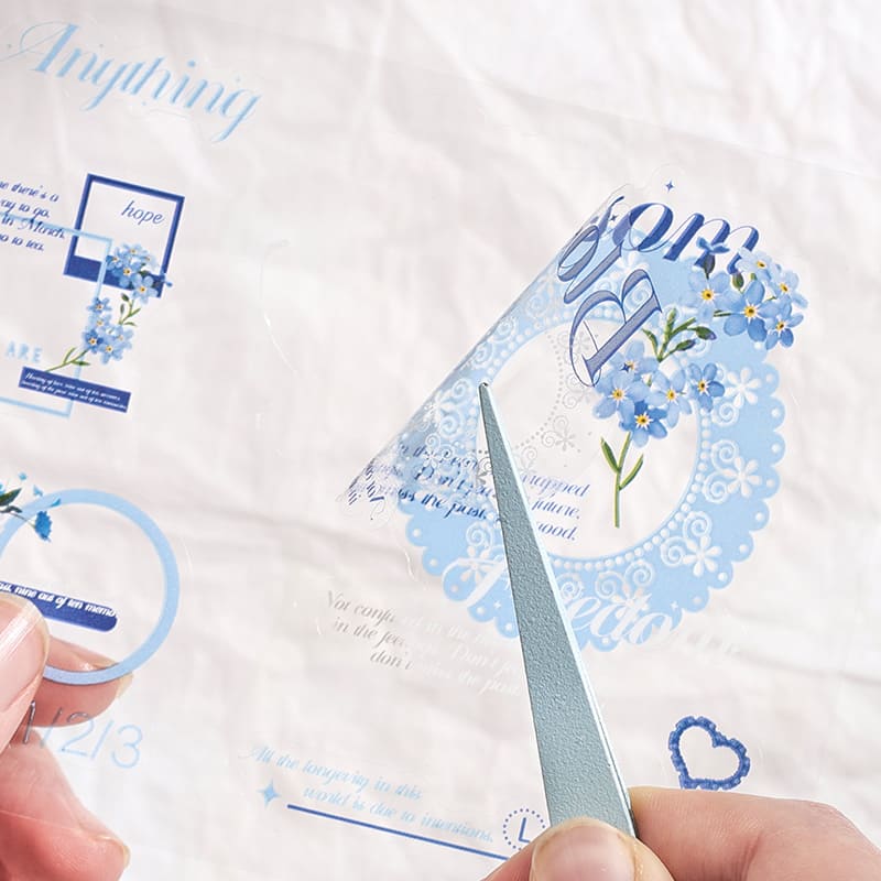 Border Flower Stickers