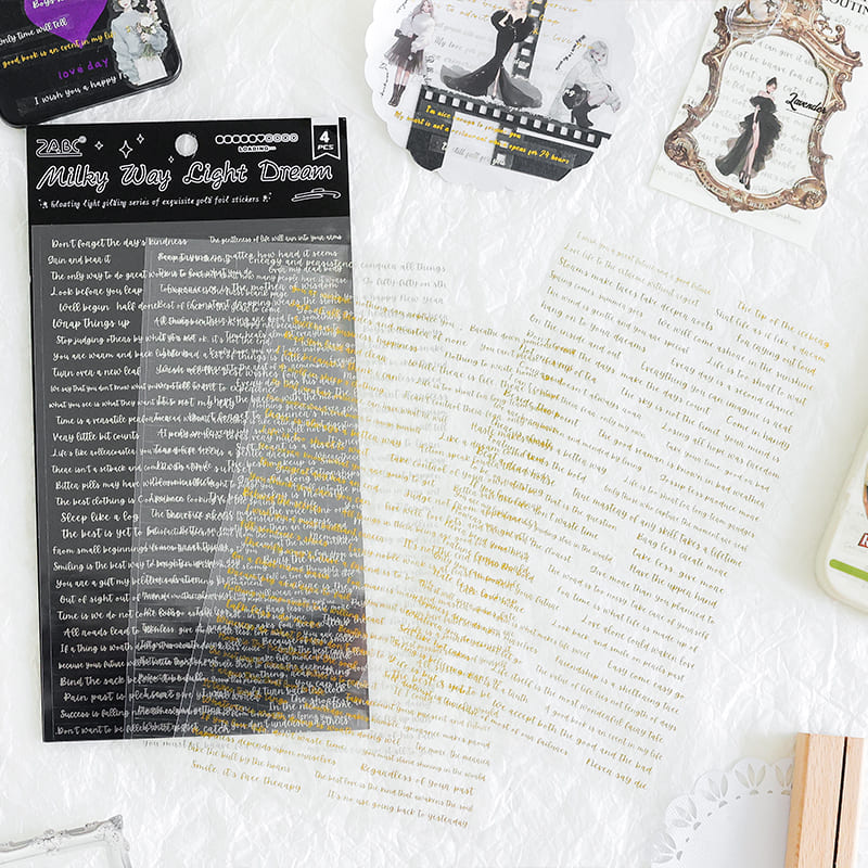 Alphabet Theme Stickers