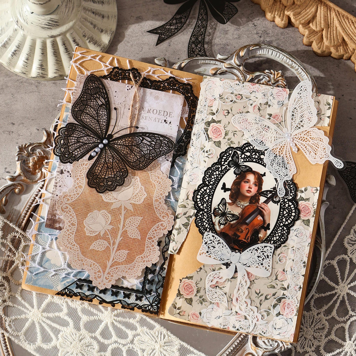 Lace Theme Sticker Pack