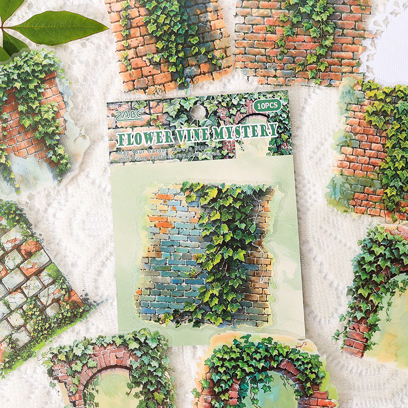 Secret Garden Theme Stickers