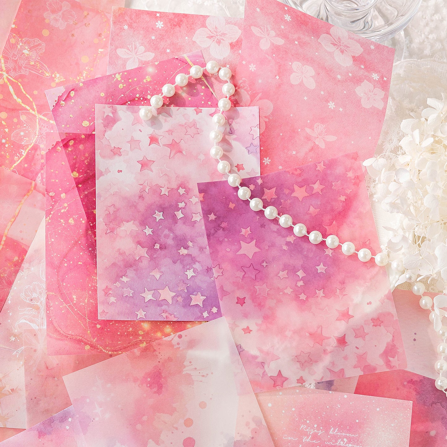 Colorful Bleeding Series Scrapbook Paper