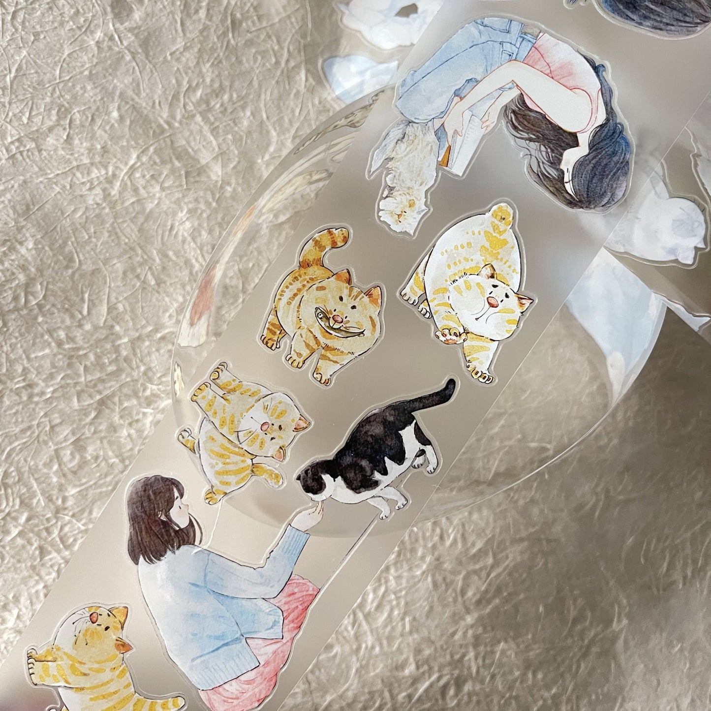 6cm*333cm Die-Cut Daily Joy One Cycle Tape