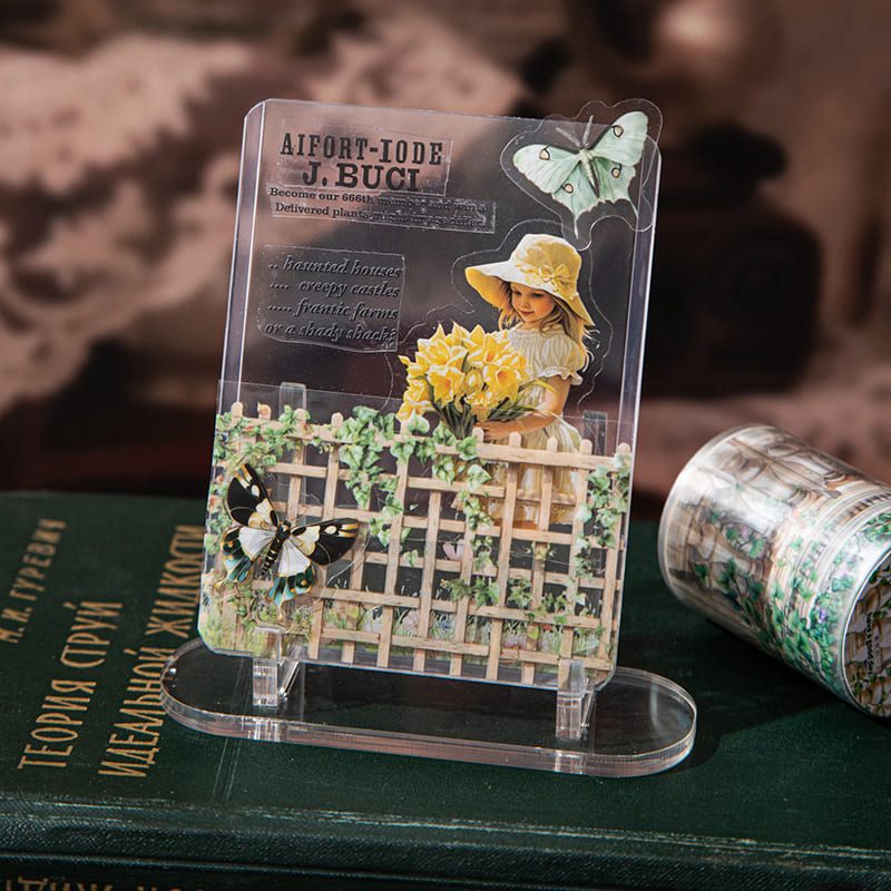 Flower Vine Decorative PET Tape