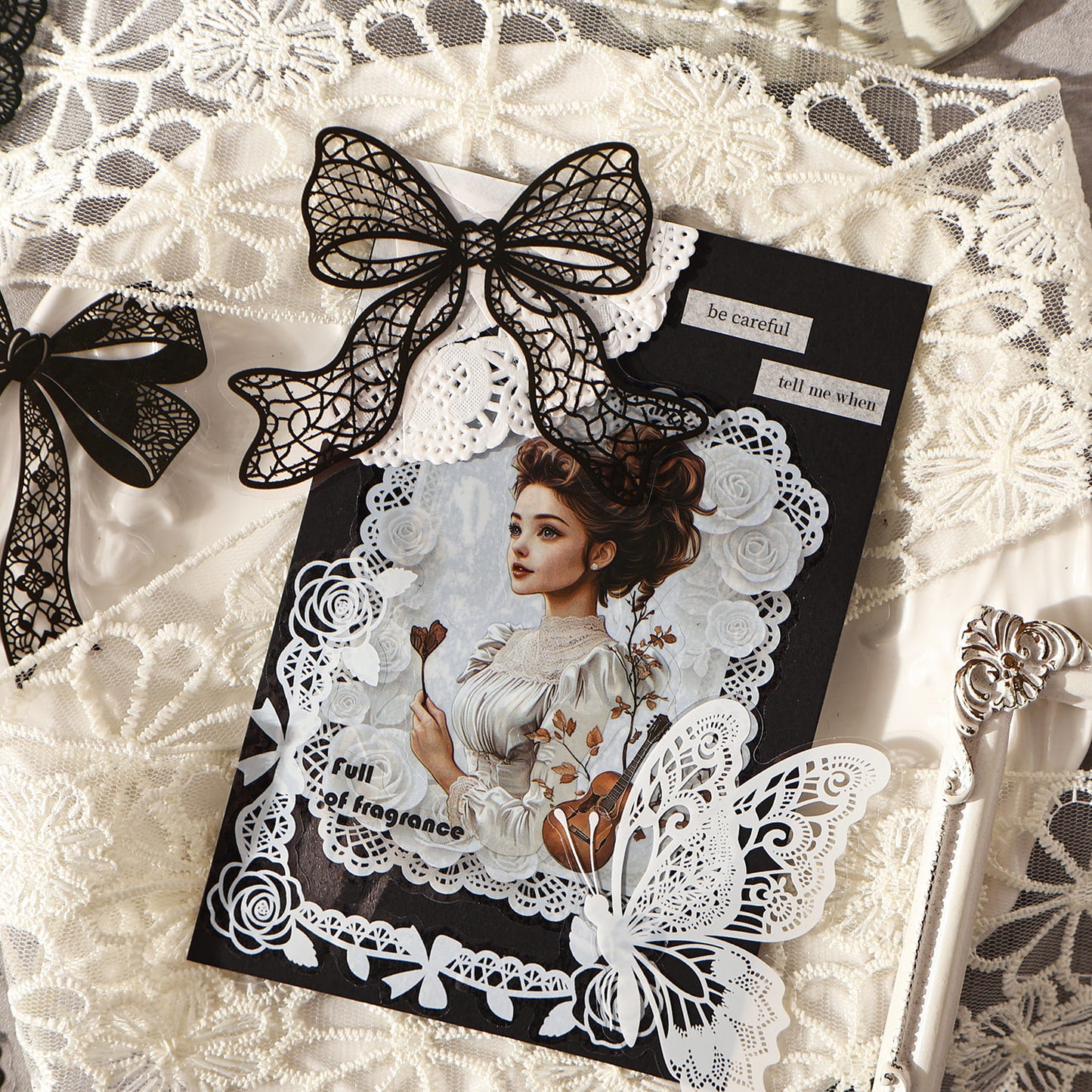 Lace Theme Sticker Pack