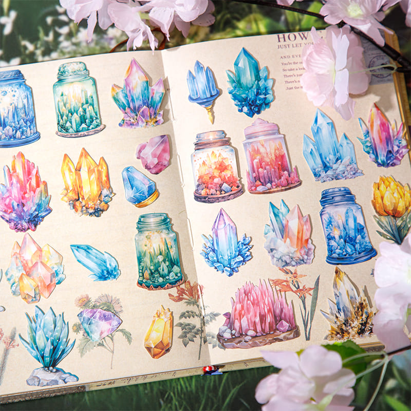 Crystal Theme Stickers