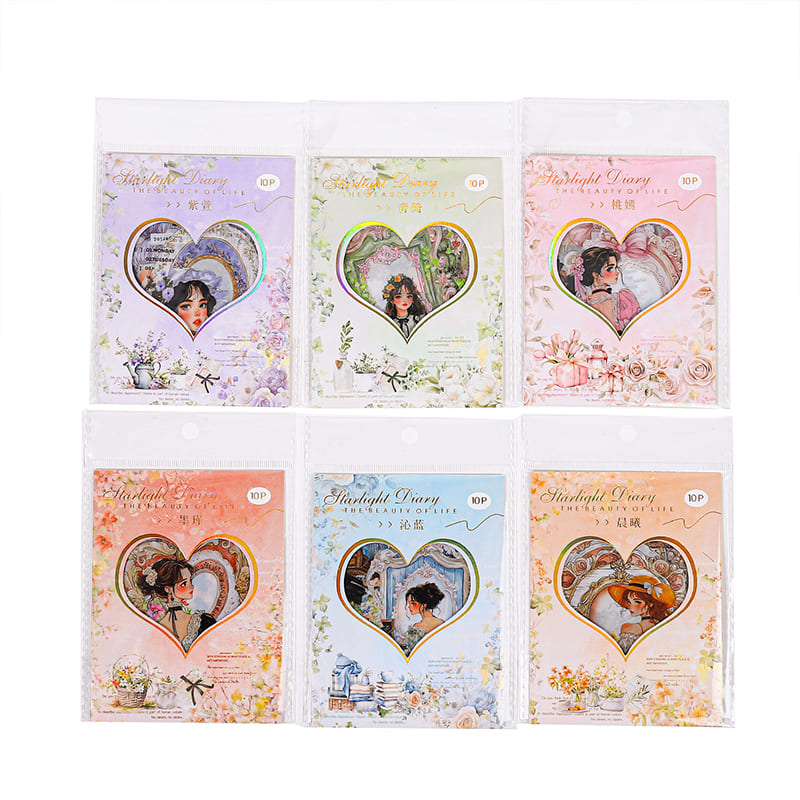 Girl Character Sticker Pack