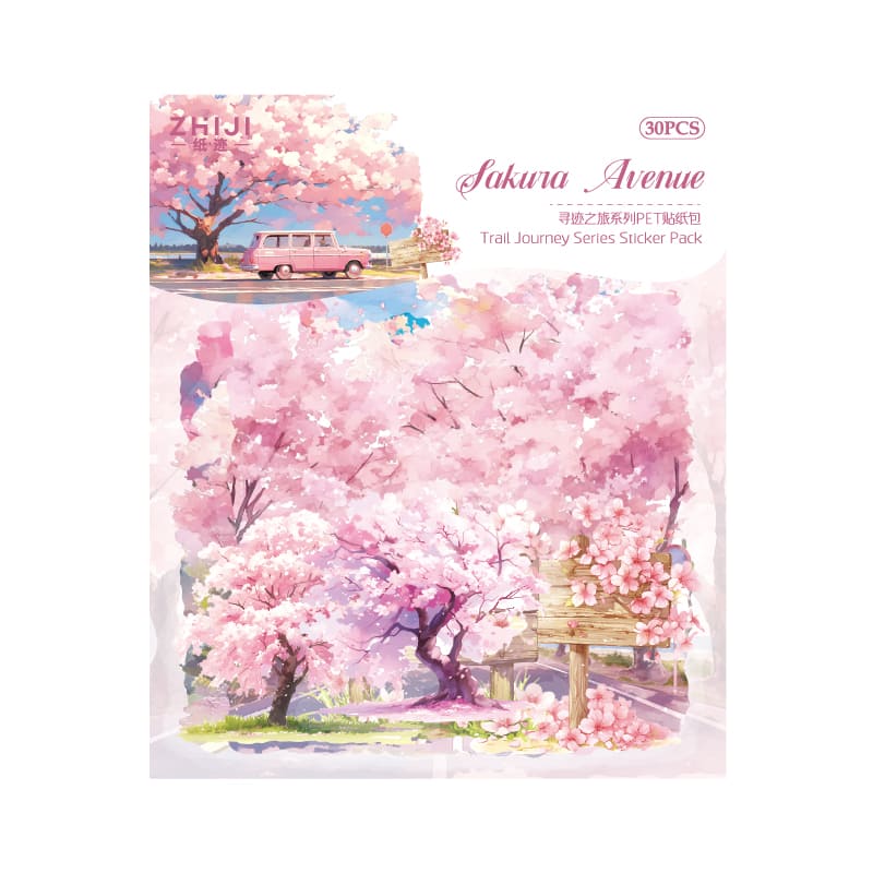 15PCS Scenery Series Sticker Pack