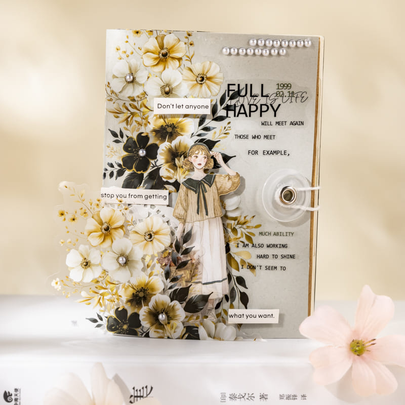 Watercolor Flower Stickers