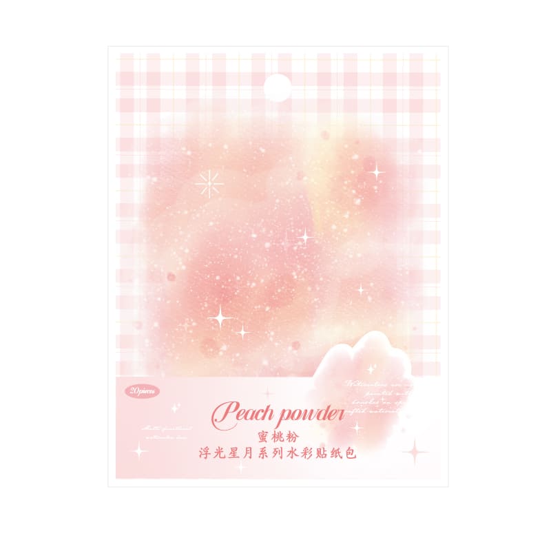 Watercolor Decorative Base Stickers