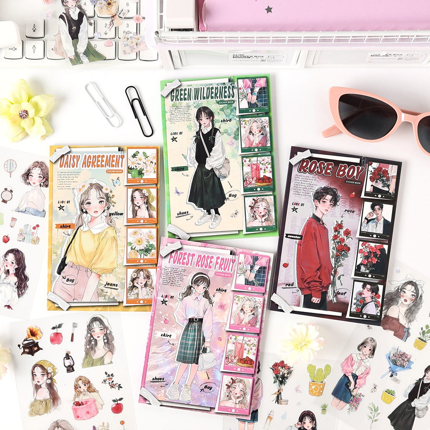 Character Sticker Book