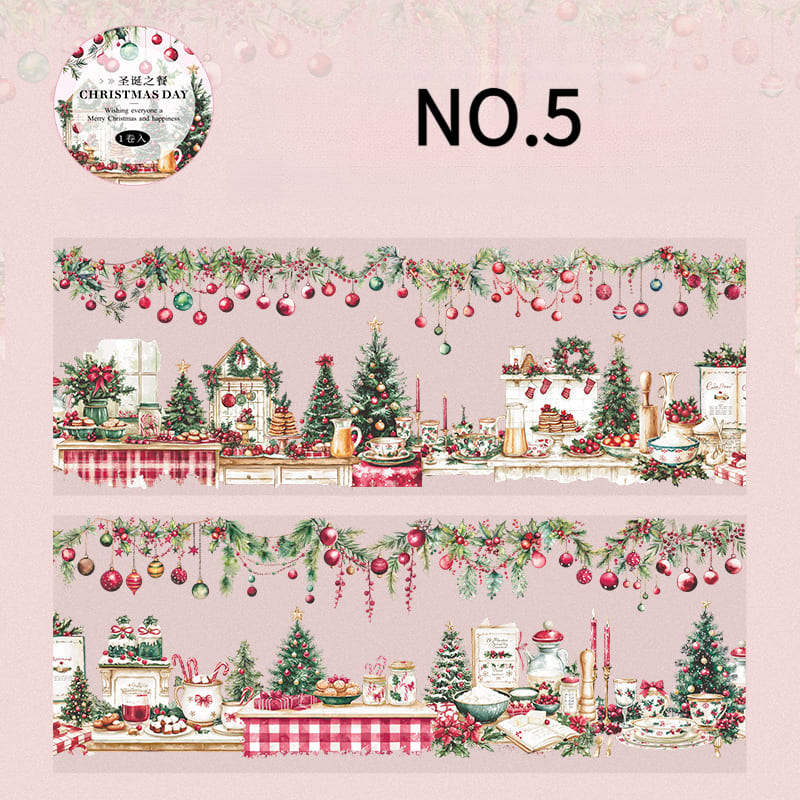 Christmas Series PET Tape