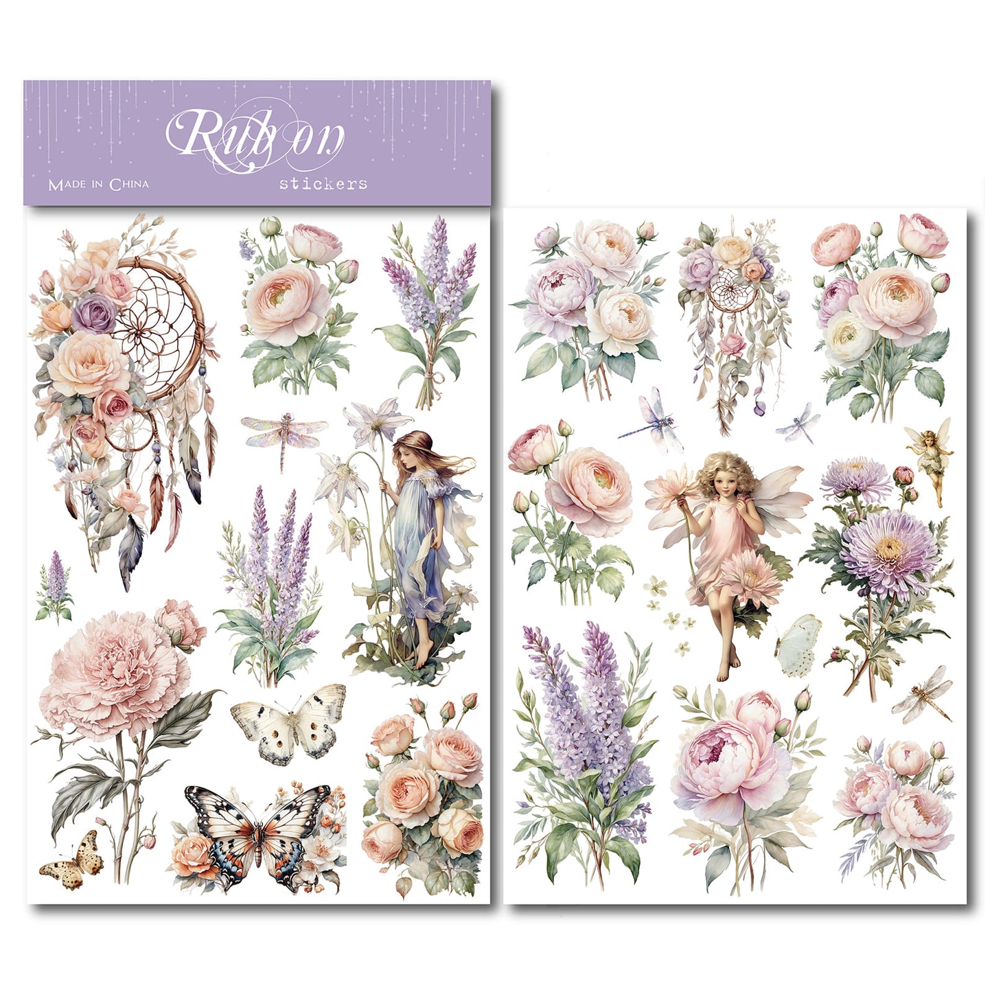 Rose Fairy Transfer Sticker
