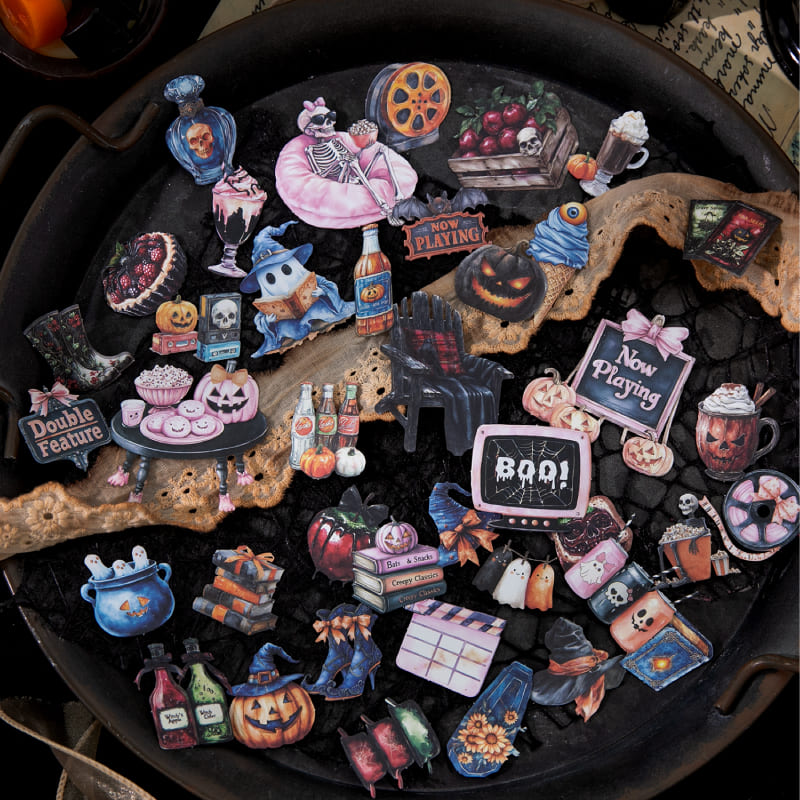 Flat Lay Halloween Sticker Pack