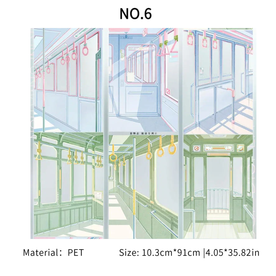 Window Series One Cycle PET Tape