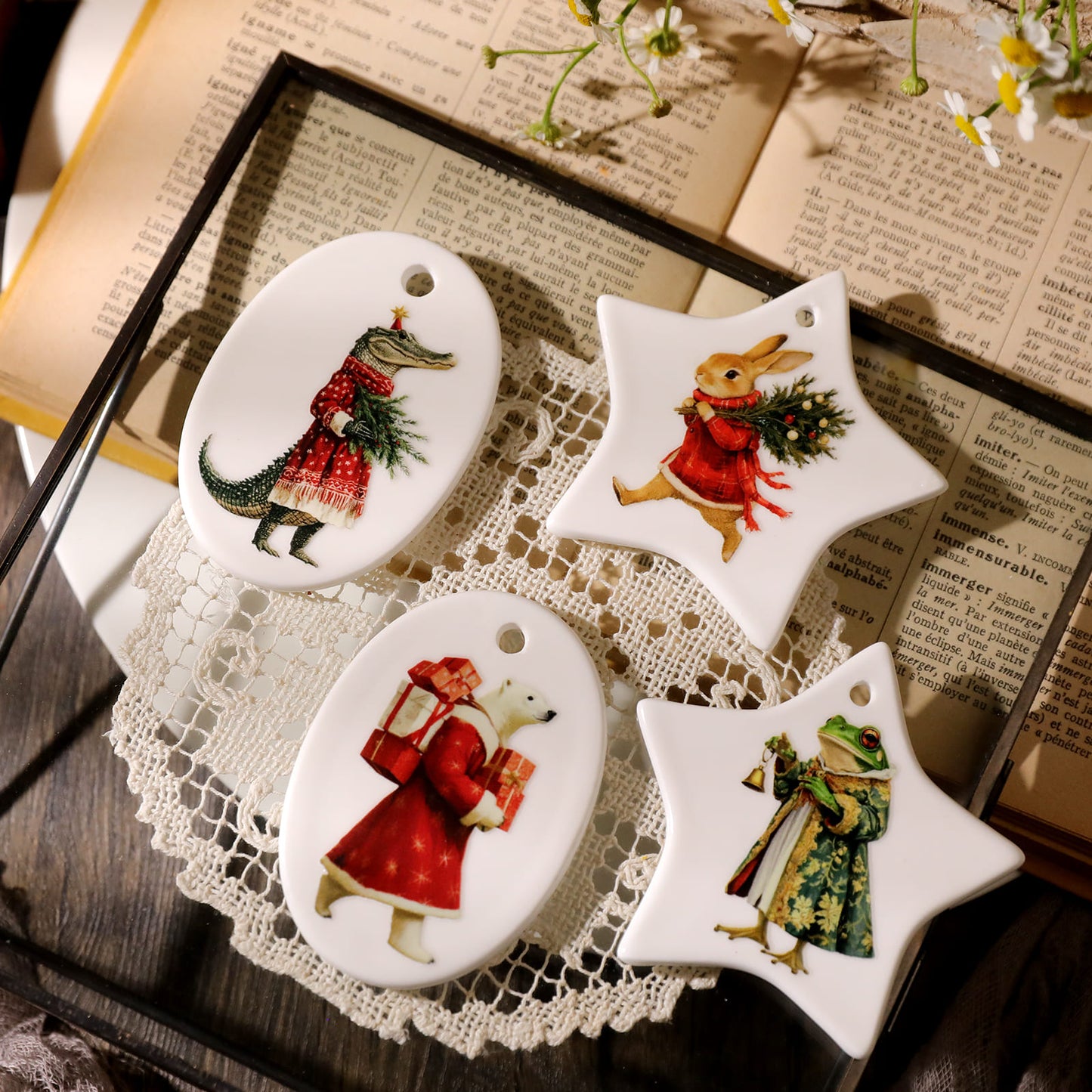 Christmas Animals Transfer Sticker