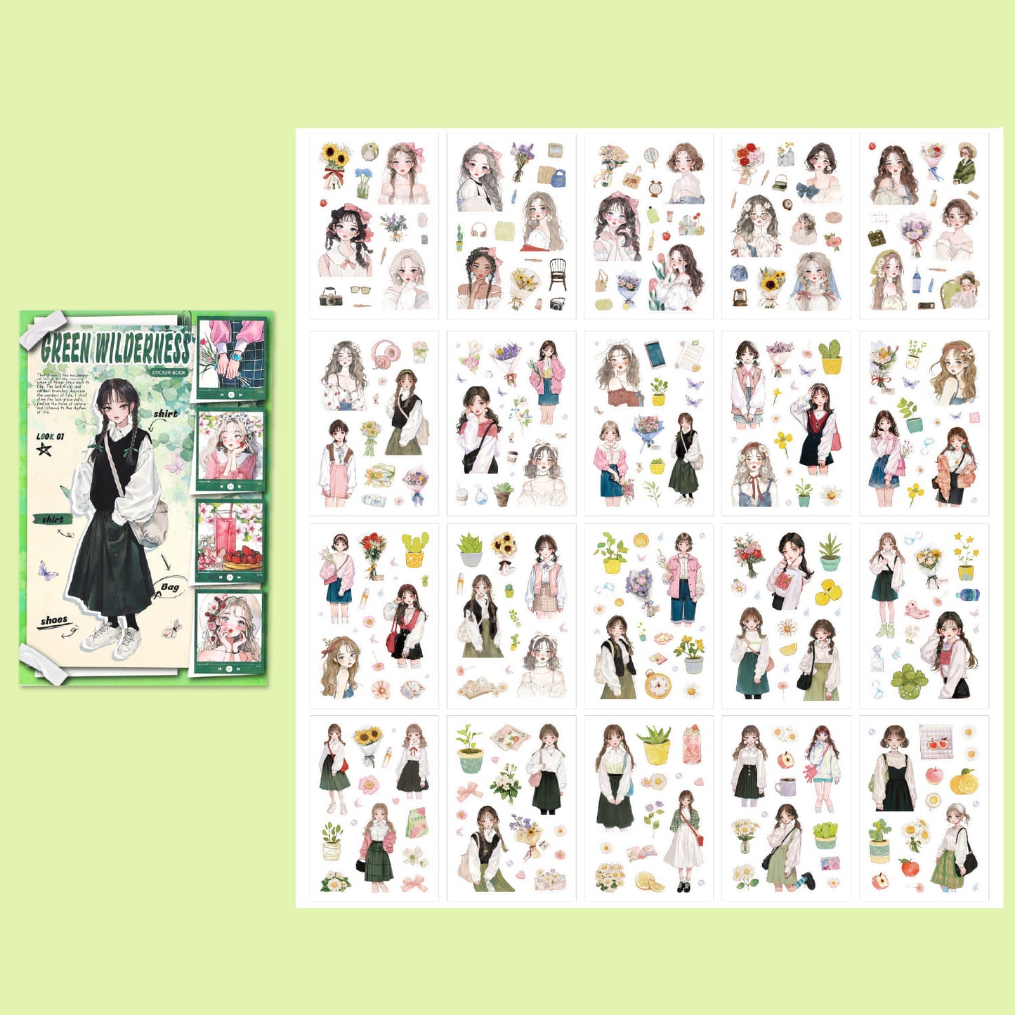 Character Sticker Book