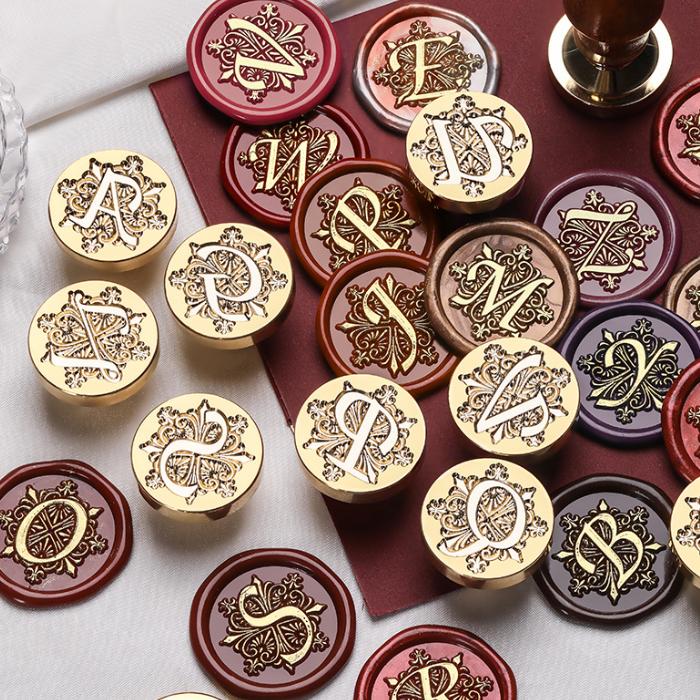 Iris Letter Series Wax Seal Head