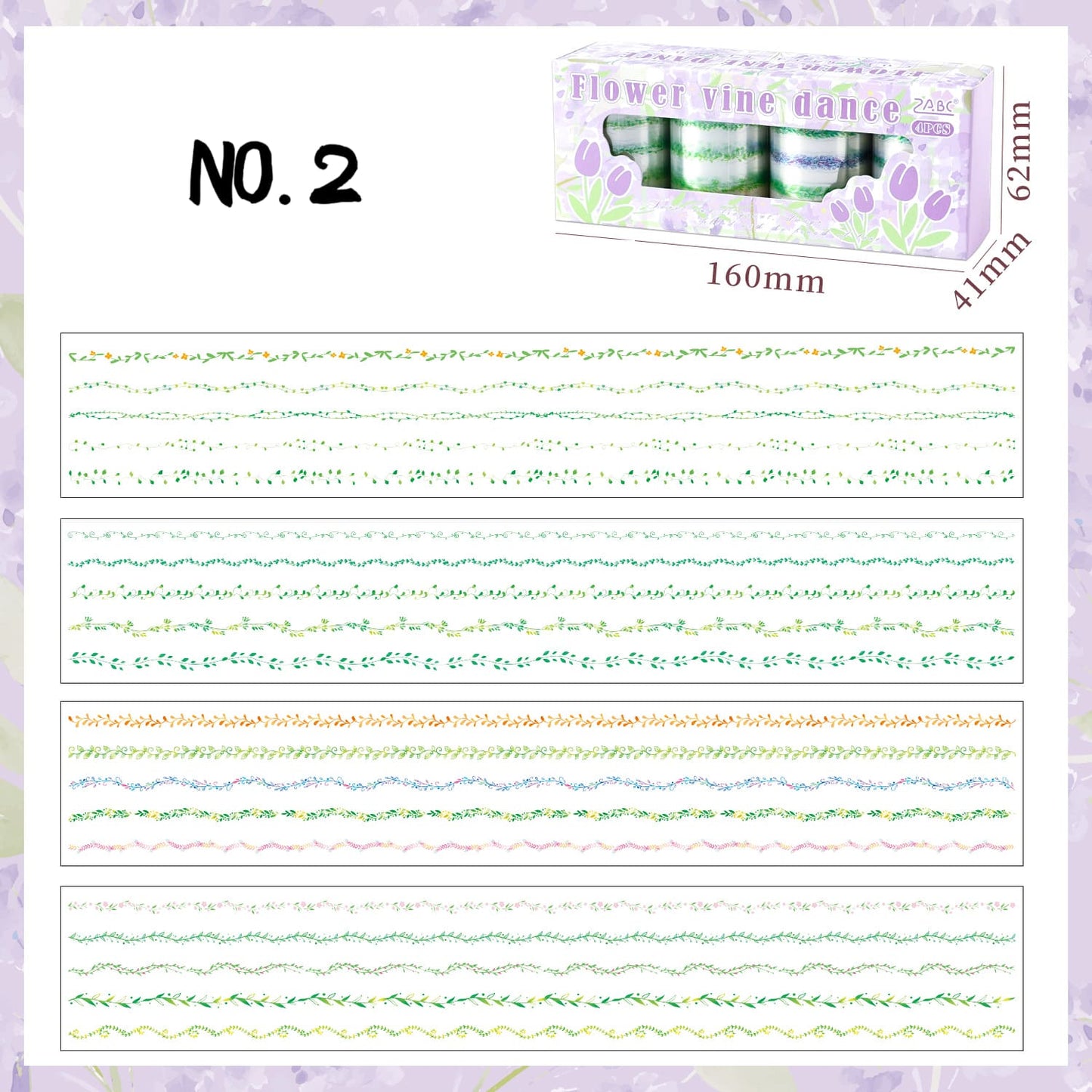 4PCS Line Series Tape