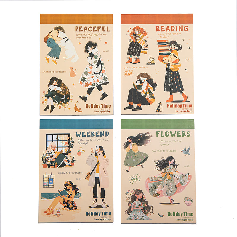 Holiday Time Stickers Book