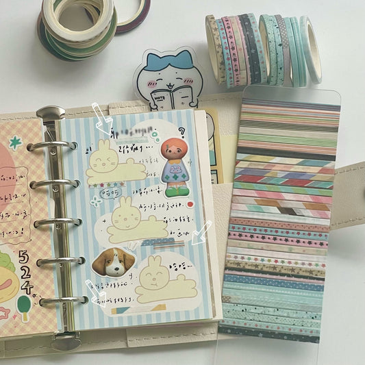 Ultra-thin Washi Tape Set