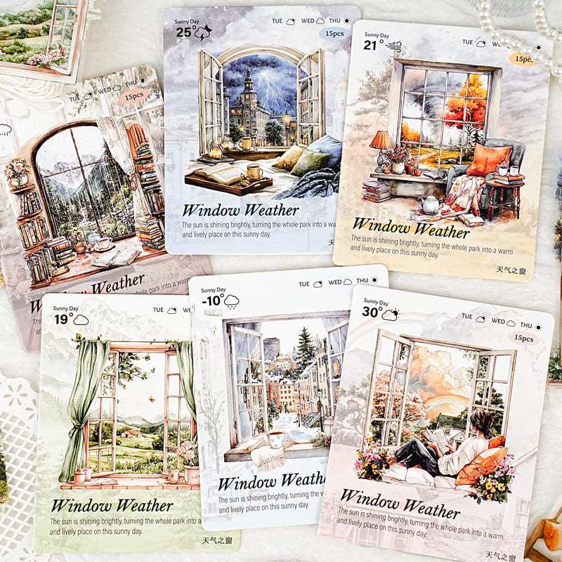 Weather by the Window Sticker Pack
