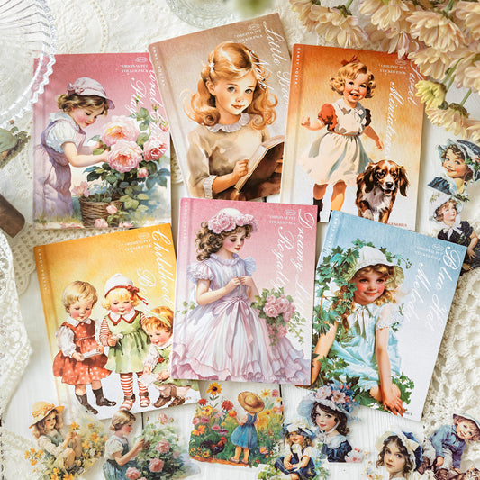 Vintage Kids Sticker Pack