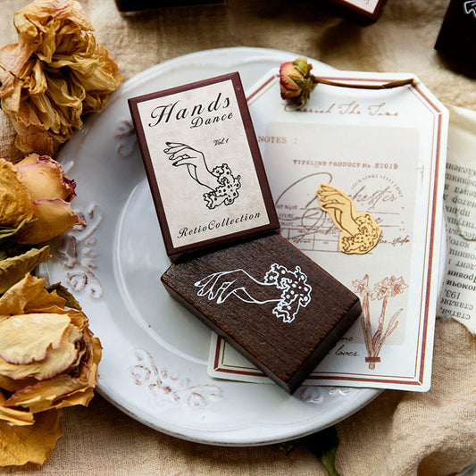 Fingertip Series Wooden Stamp