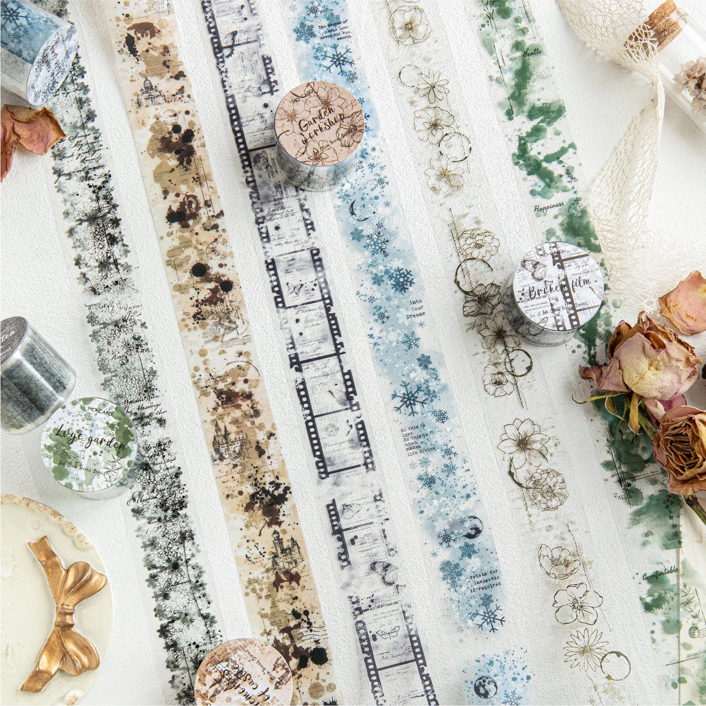 Ink Splatter Themed PET Tape