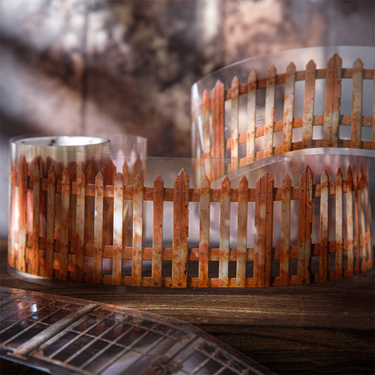 Rusty Fence Theme PET Tape