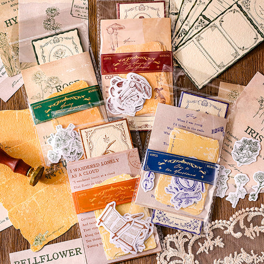 40PCS Scrapbook Base Decoration Kit