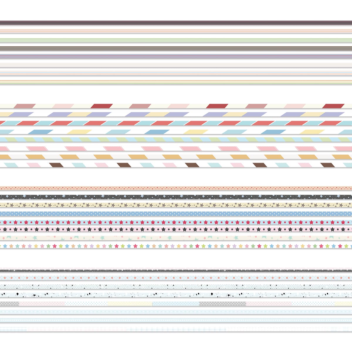 Ultra-thin Washi Tape Set