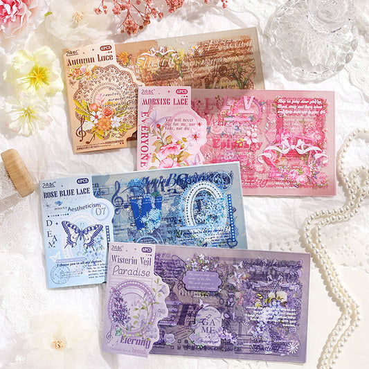 Border Flower Stickers