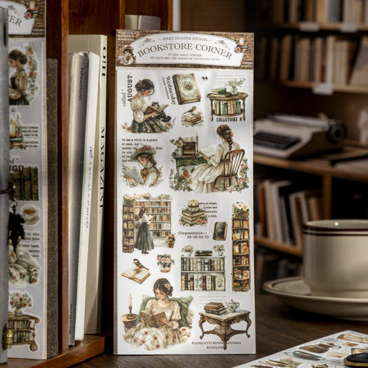 Bookstore Series Transfer Stickers