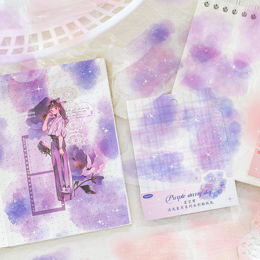 Watercolor Decorative Base Stickers
