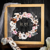 Flower Die-Cut Decorative PET Tape