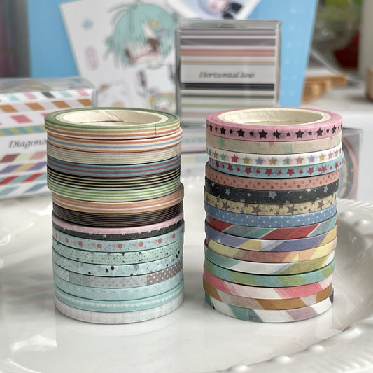 Ultra-thin Washi Tape Set