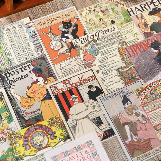 Vintage Inspiration Scrapbook Paper