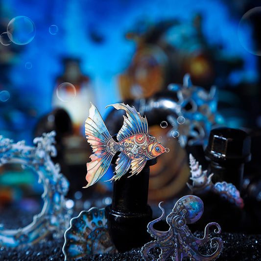 Steampunk Ocean Stickers