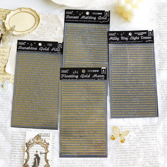 Alphabet Theme Stickers