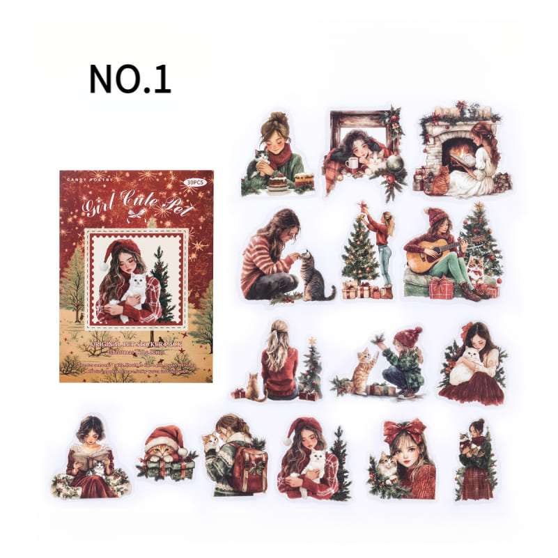 Christmas Character Sticker Pack