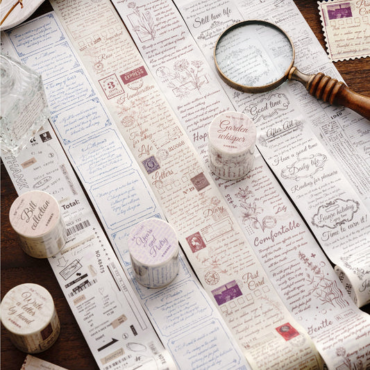 English Washi Tape