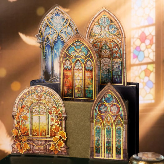 Stained Glass Window Stickers