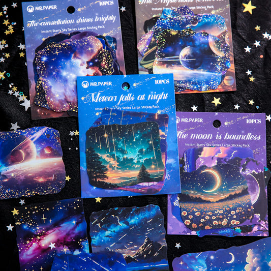 Starry Theme Stickers