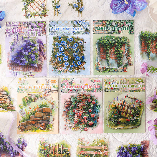 Secret Garden Theme Stickers