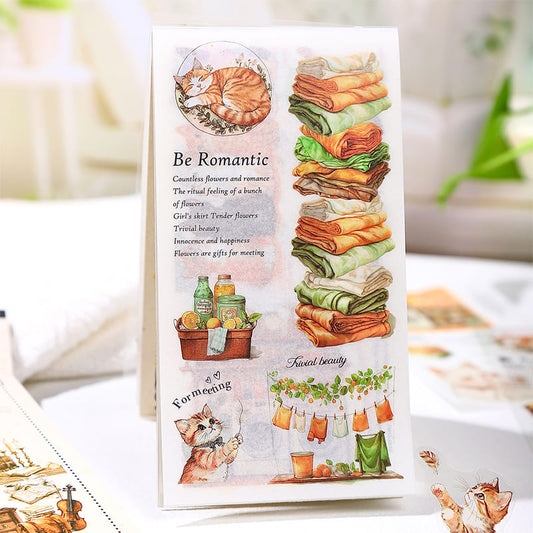 Staying Home Time Sticker Book