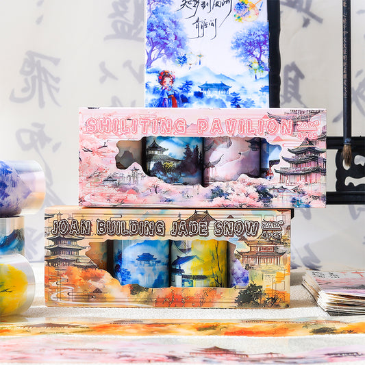 Chinese Aesthetic Washi Tape Set