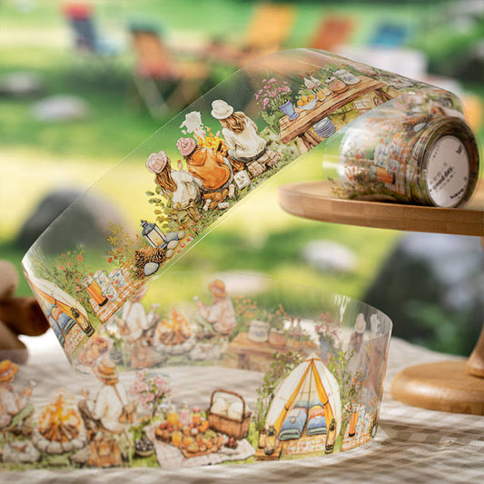 Camping Theme PET Tape