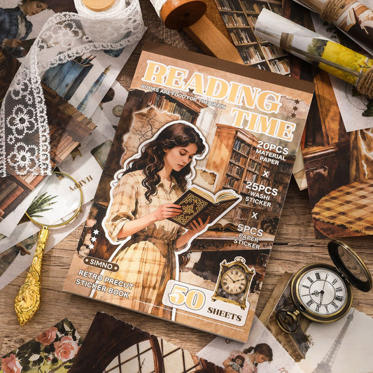 Reading Time Sticker Book